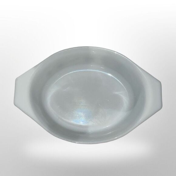 Vintage Pyrex Casserole Dish Brown Town and Country Pattern 1.5 Quart - Picture 3 of 8